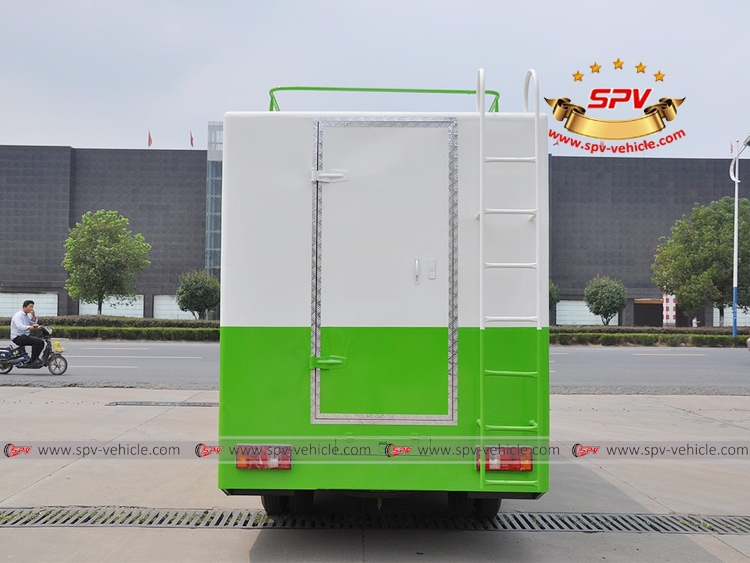 Mobile Catering Truck Jinbei - Green - B Mobile Catering Truck Jinbei - Green - B